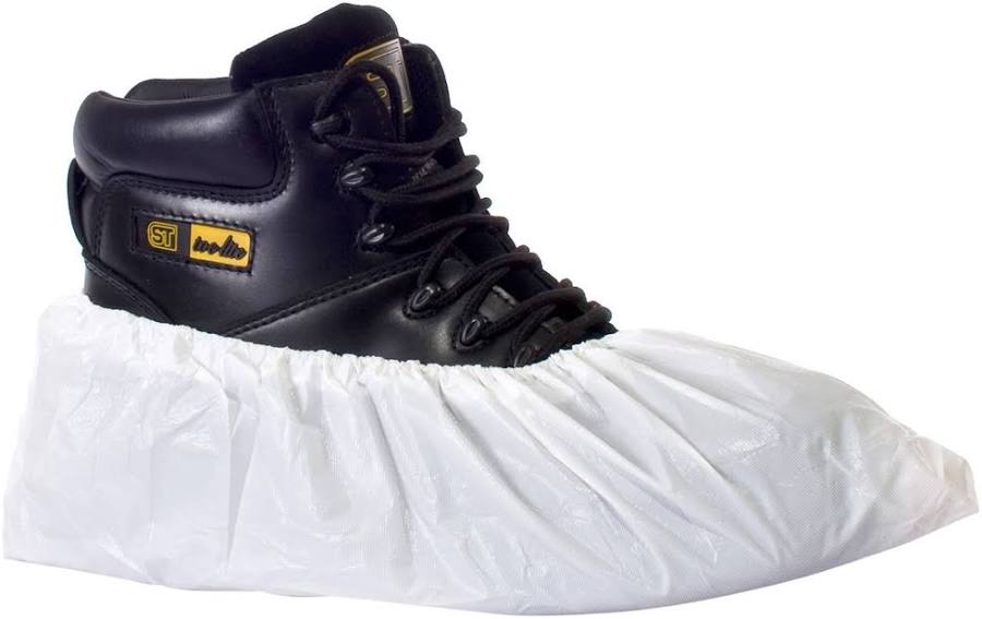 Disposable Overshoes White