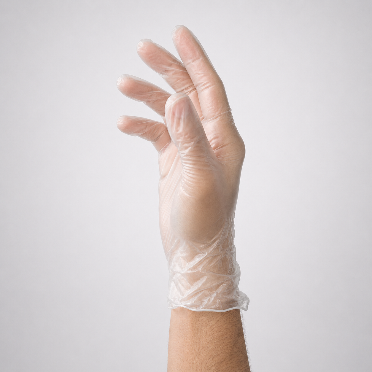 Economy Powder-Free Clear Vinyl Gloves