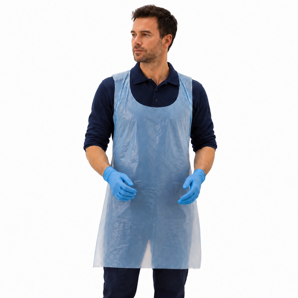 Economy Disposable Polythene Aprons 200 Pack